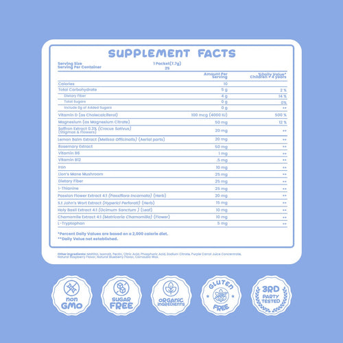 Mood Chews™ - Natural Saffron ADHD Gummies for Kids