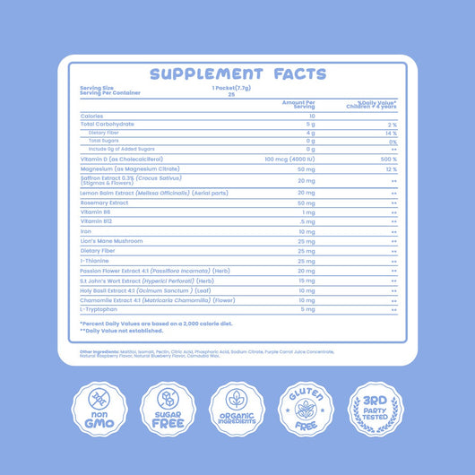 Mood Chews™ - Natural Saffron ADHD Gummies for Kids